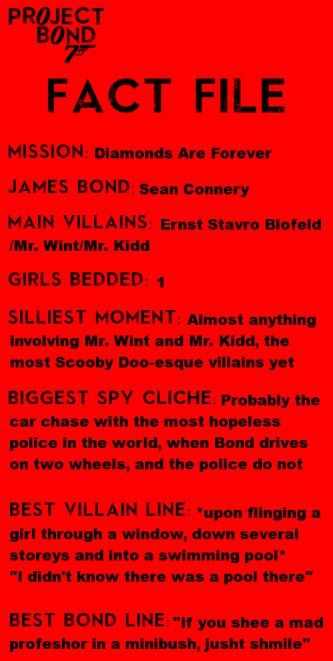Diamonds Are Forever Fact File